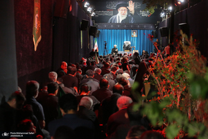 مراسم عزاداری امام حسین (ع) در خیابان کشور دوست