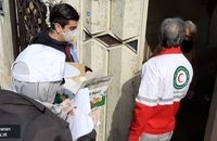 توزیع 25 هزار بسته بهداشتی مقابله با کرونا توسط هلال احمر