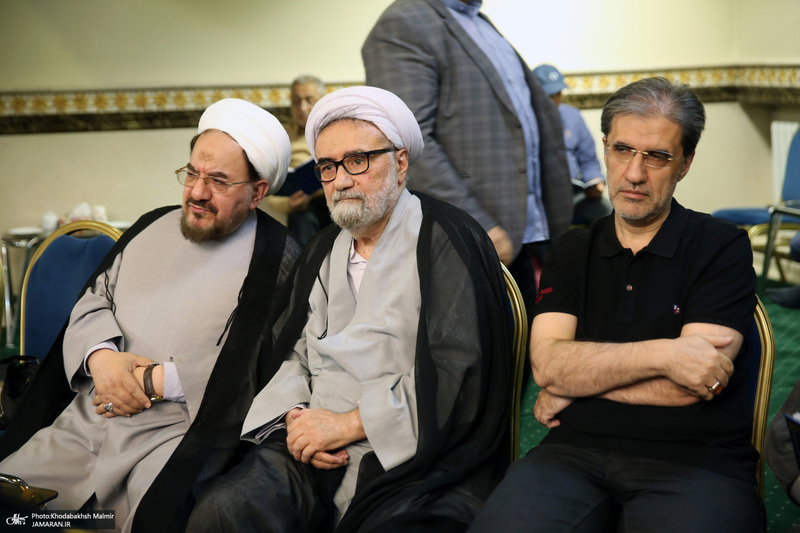 مراسم بزرگداشت محمد علی جماعتی در حسینیه شماره 2 جماران - 1