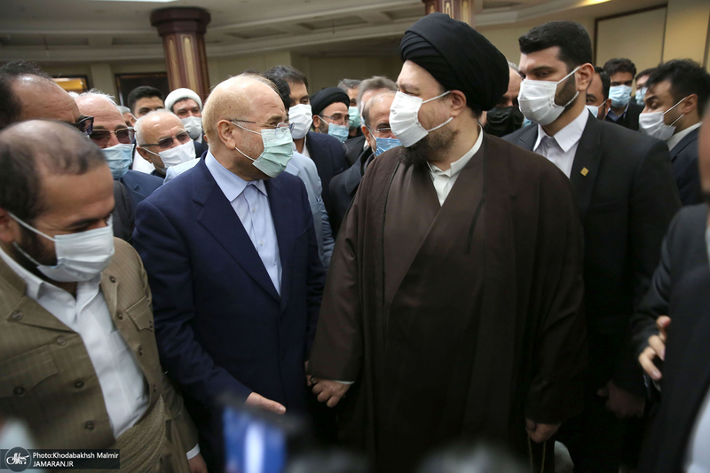 تجدید میثاق رئیس مجلس شورای اسلامی و نمایندگان با آرمان های حضرت امام (س)