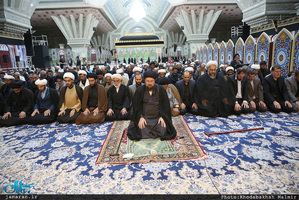 مراسم عزاداری شهادت امام سجاد(ع)  در حرم مطهر امام خمینی (س)