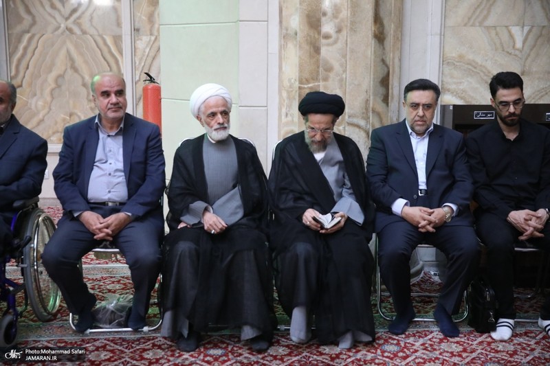 مراسم ختم همسر علی آقامحمدی- 2