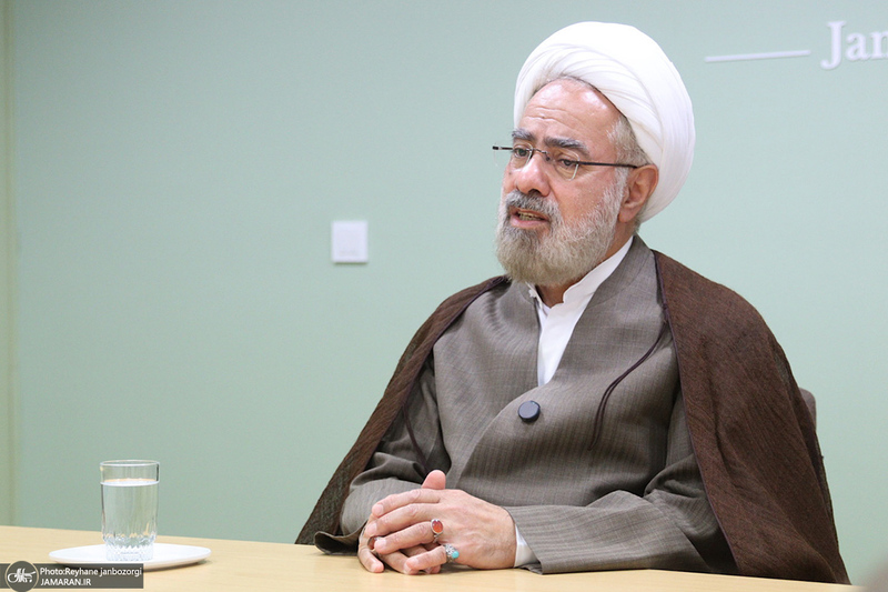 حضور حجت الاسلام و المسلمین مرتضی جوادی آملی در موسسه مطبوعاتی جماران