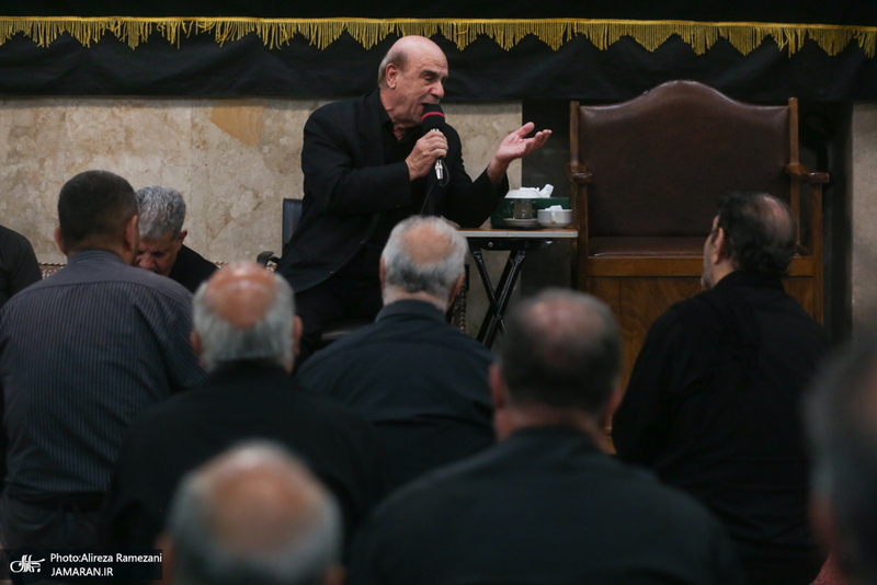 مراسم روز هفتم ماه محرم در حسینیه مکتب النبی (ص)