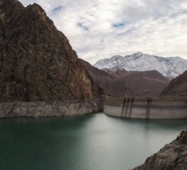 نیمی از ظرفیت سدکرج پر است ثبت ۱۵۷ میلی‌متر بارش