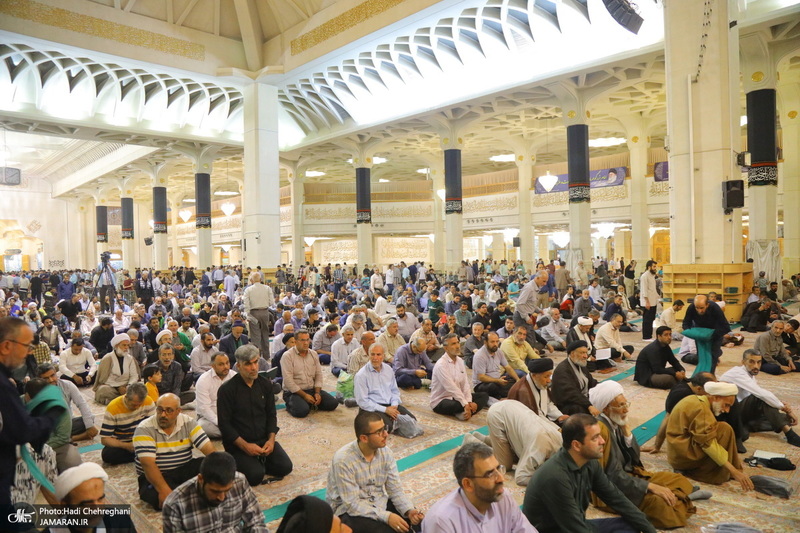 مراسم بزرگداشت امام راحل و قیام خونین 15خرداد در حرم حضرت معصومه (س)‎‎