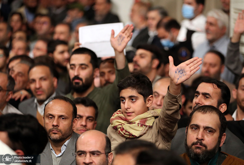 دیدار مداحان اهل‌بیت (ع) با رهبر معظم انقلاب