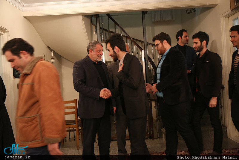 حضور شخصیت های علمی، فرهنگی و سیاسی در منزل آیت الله هاشمی رفسنجانی(ره)