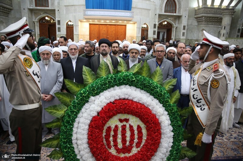 تجدید میثاق مهمانان سی و نهمین اجلاس وحدت اسلامی با آرمان‌های امام خمینی(س) -2