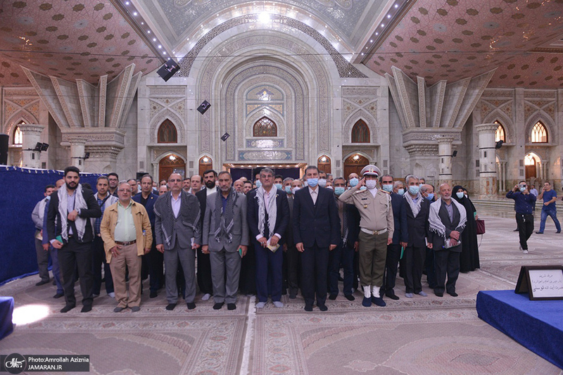 تجدید میثاق مدیران و کارکنان شرکت مخابرات با آرمان های حضرت امام (س)