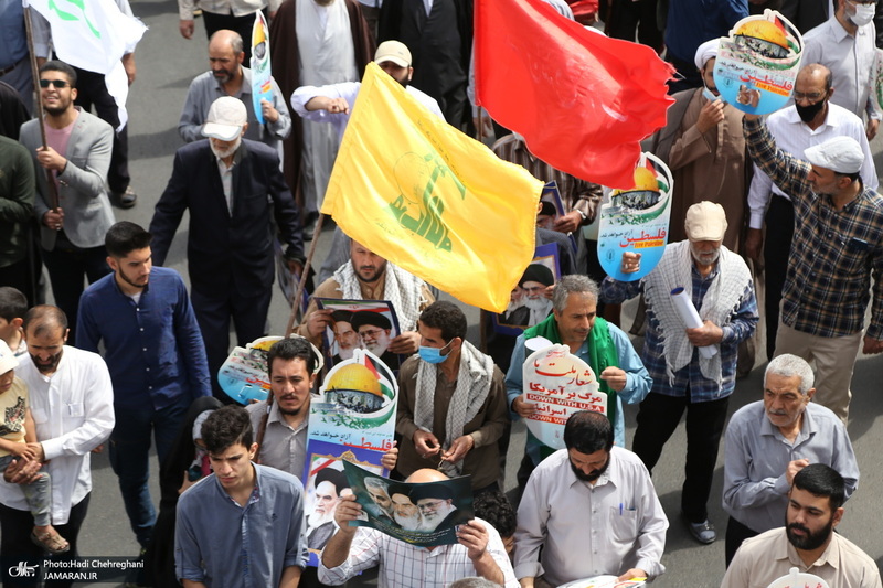 راهپیمایی باشکوه روز قدس در قم - 1