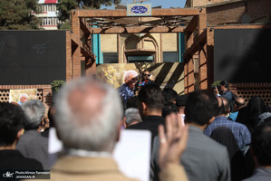 مراسم تشییع محمد کاسبی