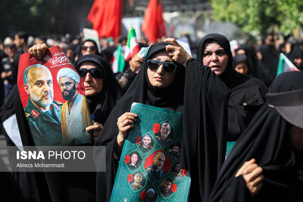 گزارش تصویری / مراسم تشییع پیکر شهید «غلامعلی رشید» در دزفول