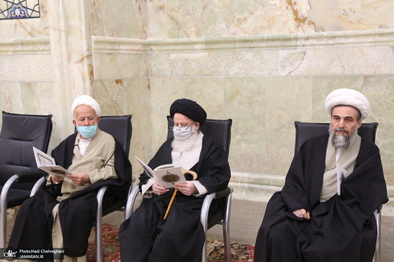 مراسم بزرگداشت آیت الله ری شهری (ره) در مسجد اعظم قم‎