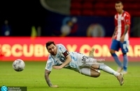 کوپا آمه ریکا ۲۰۲۱ - تیم فوتبال آرژانتین و تیم فوتبال پاراگوئه لیونل مسی