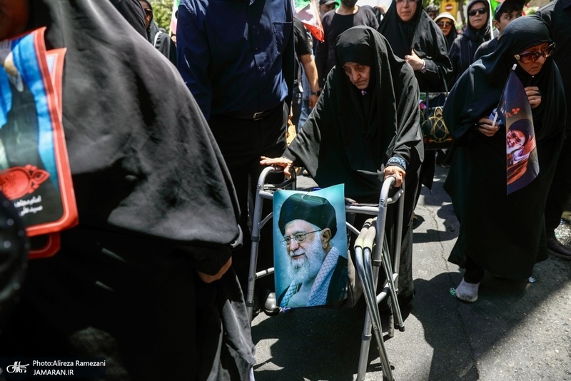 مراسم تشییع پیکر مطهر رهبر شهید انقلاب در تهران