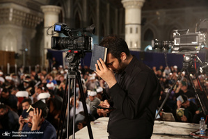 احیای شب بیست و یکم ماه مبارک رمضان در حرم مطهر امام خمینی(س)