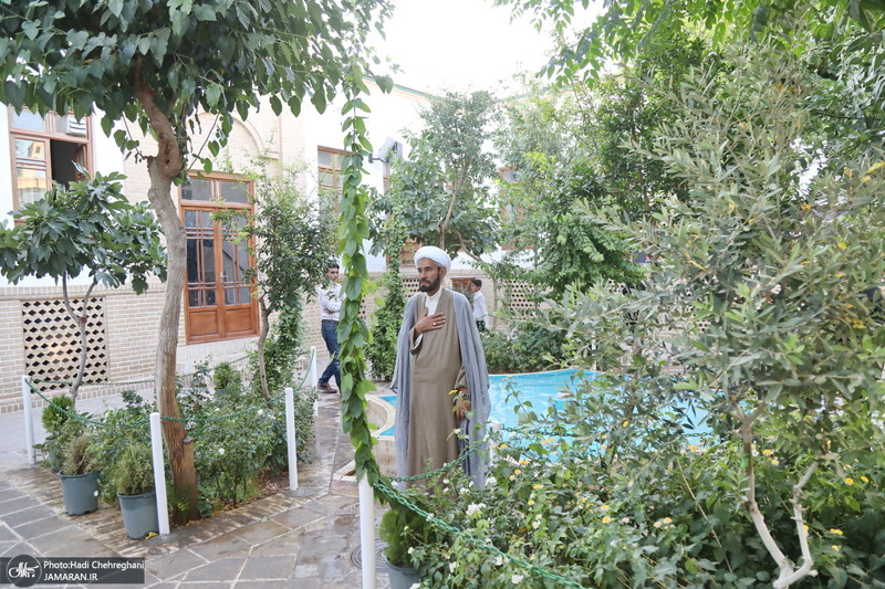 مراسم بزرگداشت رحلت امام خمینی (ره) و قیام 15 خرداد درجوار بیت تاریخی امام در قم