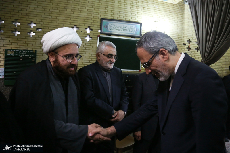 مرسم ختم مرحومه حاجیه خانم صدیقه بروجردی