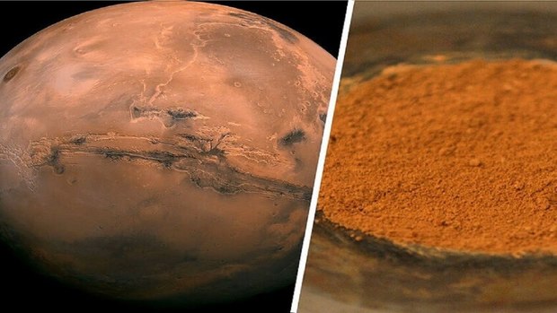 فرضیه‌ای جدید برای دلیل رنگ قرمز مریخ
