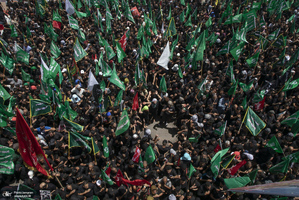 تصاویری از مراسم عزاداری عاشورا و شام غریبان در کربلای معلی