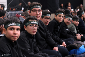 دومین شب مراسم عزاداری حضرت فاطمه‌زهرا (س) در حسینیه امام خمینی