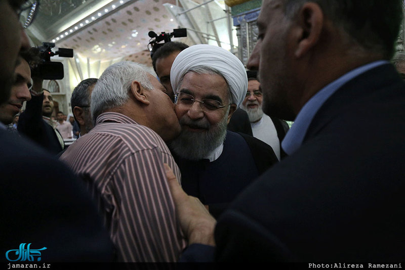 تجدید میثاق رئیس جمهور روحانی با آرمان های حضرت امام(س)-2