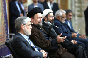 مراسم تجدیدمیثاق دانشگاهیان با آرمان‌های امام خمینی (س)