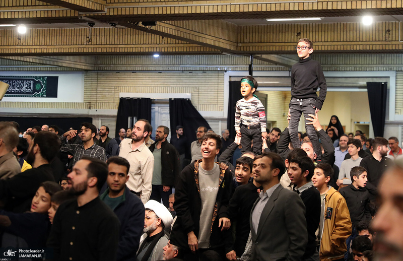 آخرین شب مراسم عزاداری حضرت فاطمه‌زهرا (س) در حسینیه امام خمینی