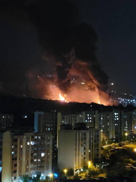  انبار نفت شهران و یک مخزن سوخت در جنوب تهران هدف حمله رژیم صهیونیستی / شرایط تحت کنترل است + عکس