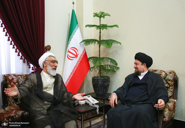 دیدار مصطفی پور محمدی با سید حسن خمینی