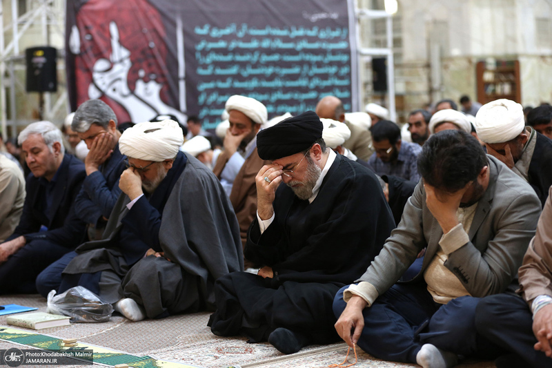 عزاداری شهادت حضرت امام جعفر صادق (ع) در حرم مطهر امام خمینی (س)