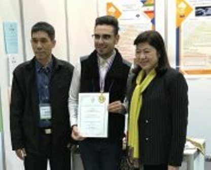 افتخار آفرینی جوان ساوجی در مسابقات بین المللی اختراعات کره جنوبی
