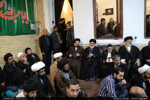 مراسم بزرگداشت سید رحیم میریان در بیت حضرت امام در قم