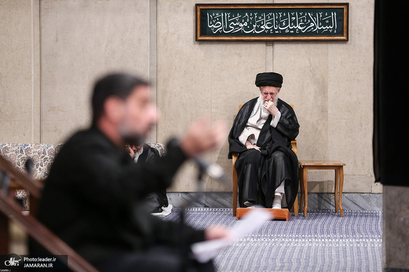 مراسم عزاداری شهادت امام رضا (ع) در حسینیه امام خمینی