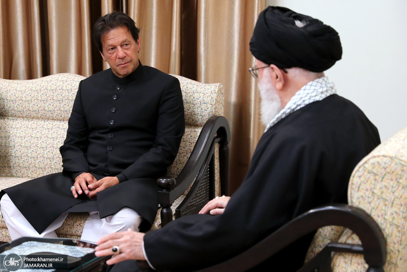 دیدار نخست‌وزیر پاکستان با رهبر معظم انقلاب