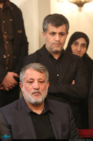 حضور شخصیت های علمی، فرهنگی و سیاسی در منزل آیت الله هاشمی رفسنجانی(ره)