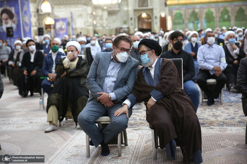 مراسم بزرگداشت حجت الاسلام و المسلمین محتشمی پور(ره) در حرم مطهر امام خمینی
