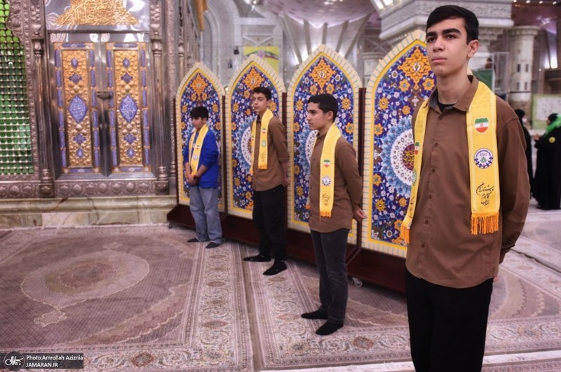 تجدید میثاق معاونت پرورشی و فرهنگی آموزش و پرورش استان البرز با آرمان های امام خمینی