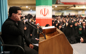 دیدار جمعی از رأی اولی‌ها و خانواده‌های شهدا با رهبر معظم انقلاب
