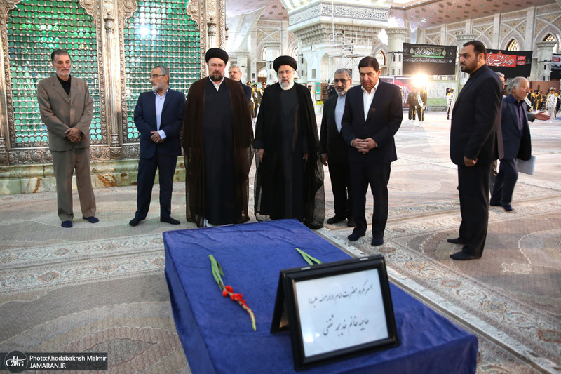 تجدید میثاق رئیس جمهور و اعضای دولت با آرمان های حضرت امام خمینی (س)