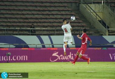 عکس و ویدیو| استقبال کم از بازی ایران و کره شمالی سردار با عصا آمد