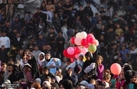 مراسم عروسی دسته‌جمعی در غزه (7)