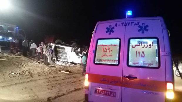 حوادث رانندگی در میبد یک کشته و هفت زخمی برجا گذاشت