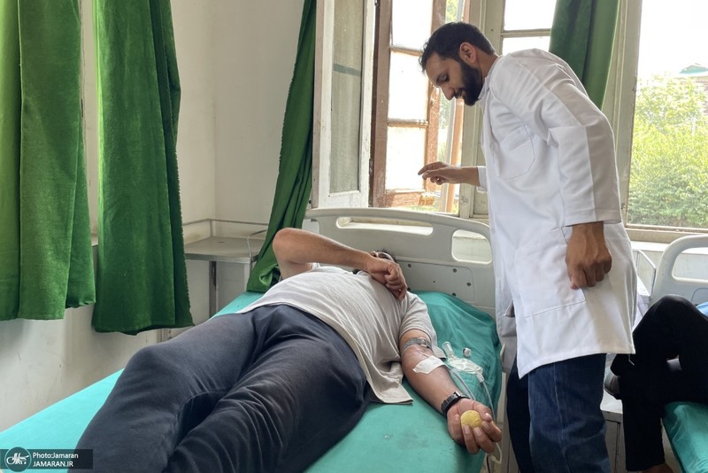 نذر خون به مناسبت تاسوعای حسینی در کشمیر هند