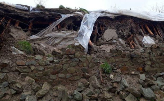 سیل 150 واحد مسکونی بخش مرزی جرگلان را تخریب کرد