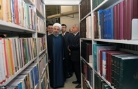 اهدای کتاب‌های روحانی به کتابخانه ملی ایران (7)