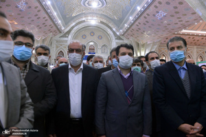 تجدید میثاق وزیر تعاون، کار و رفاه اجتماعی با آرمان های امام خمینی(س)