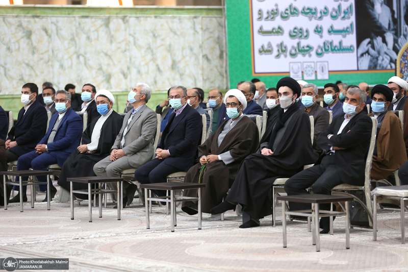 تجدید میثاق رئیس مجلس شورای اسلامی و نمایندگان با آرمان های حضرت امام (س)