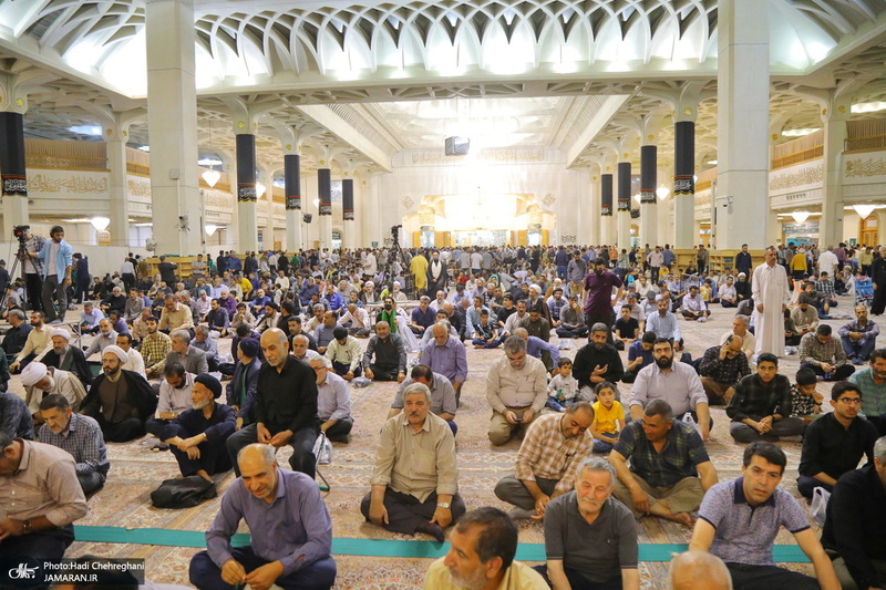 مراسم بزرگداشت امام راحل و قیام خونین 15خرداد در حرم حضرت معصومه (س)‎‎